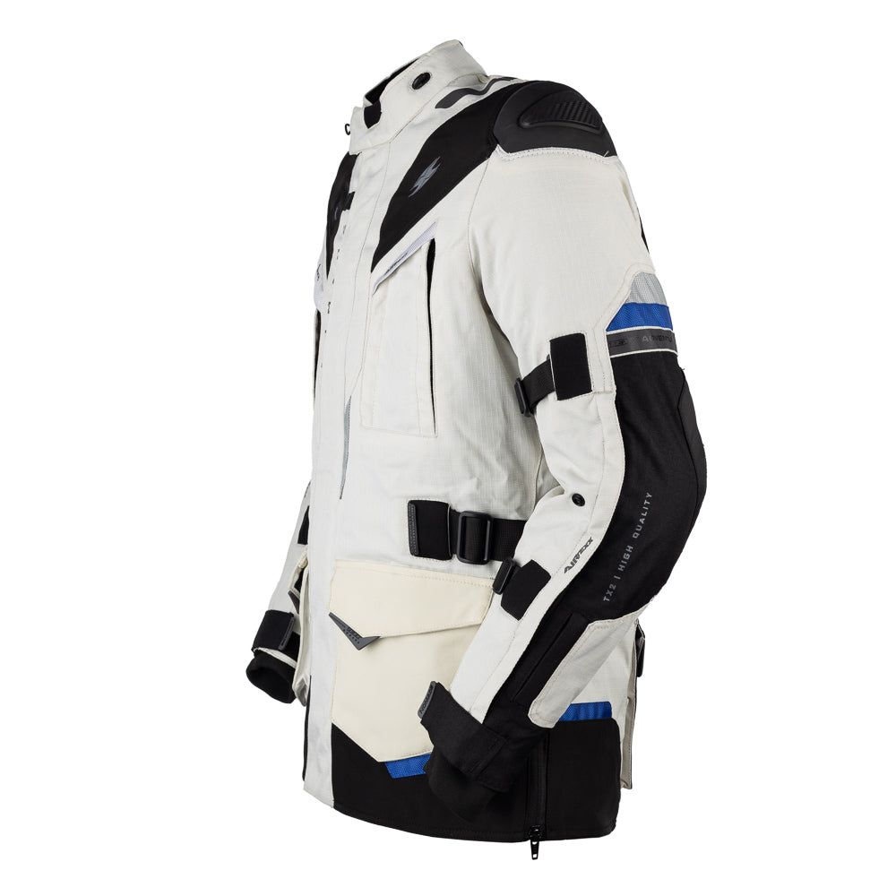 JAQUETA TEXX NOMADE MASC BRANC AZUL VERM XL