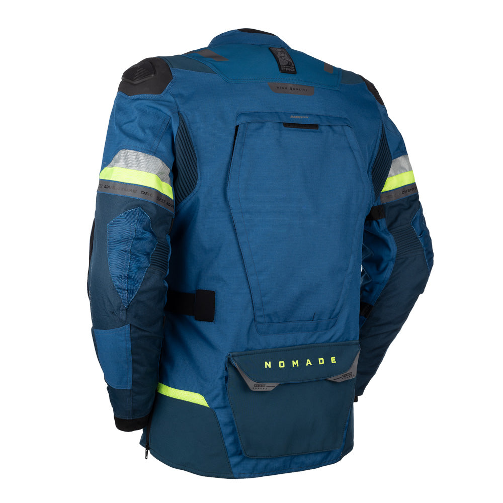 JAQUETA TEXX NOMADE MASC AZUL VERD   M