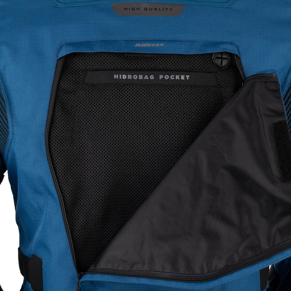 JAQUETA TEXX NOMADE MASC AZUL VERD   M