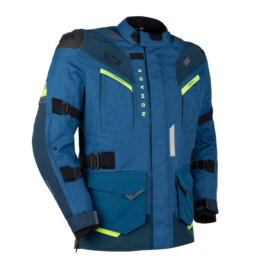 JAQUETA TEXX NOMADE MASC AZUL VERD  L
