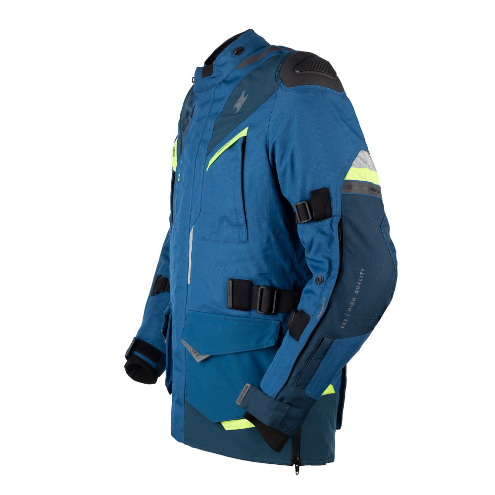 JAQUETA TEXX NOMADE MASC AZUL VERD XXXXXXL 6XL