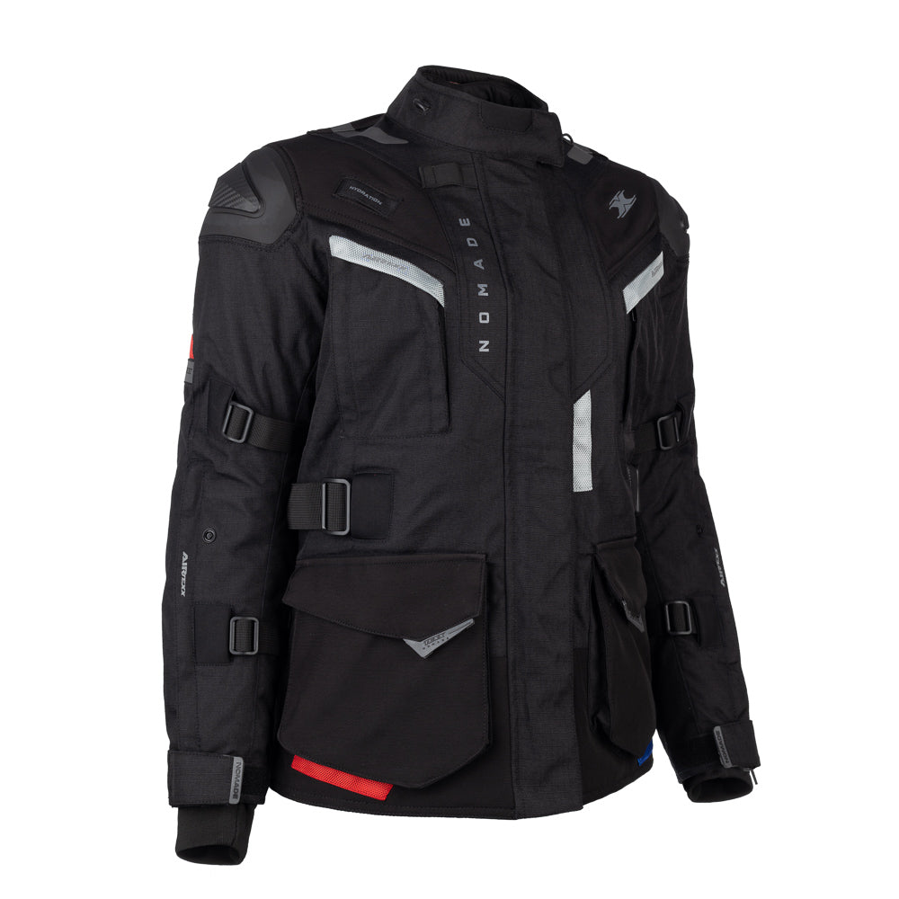 JAQUETA TEXX NOMADE LD FEM PRET AZUL VERM XXXXL 4XL