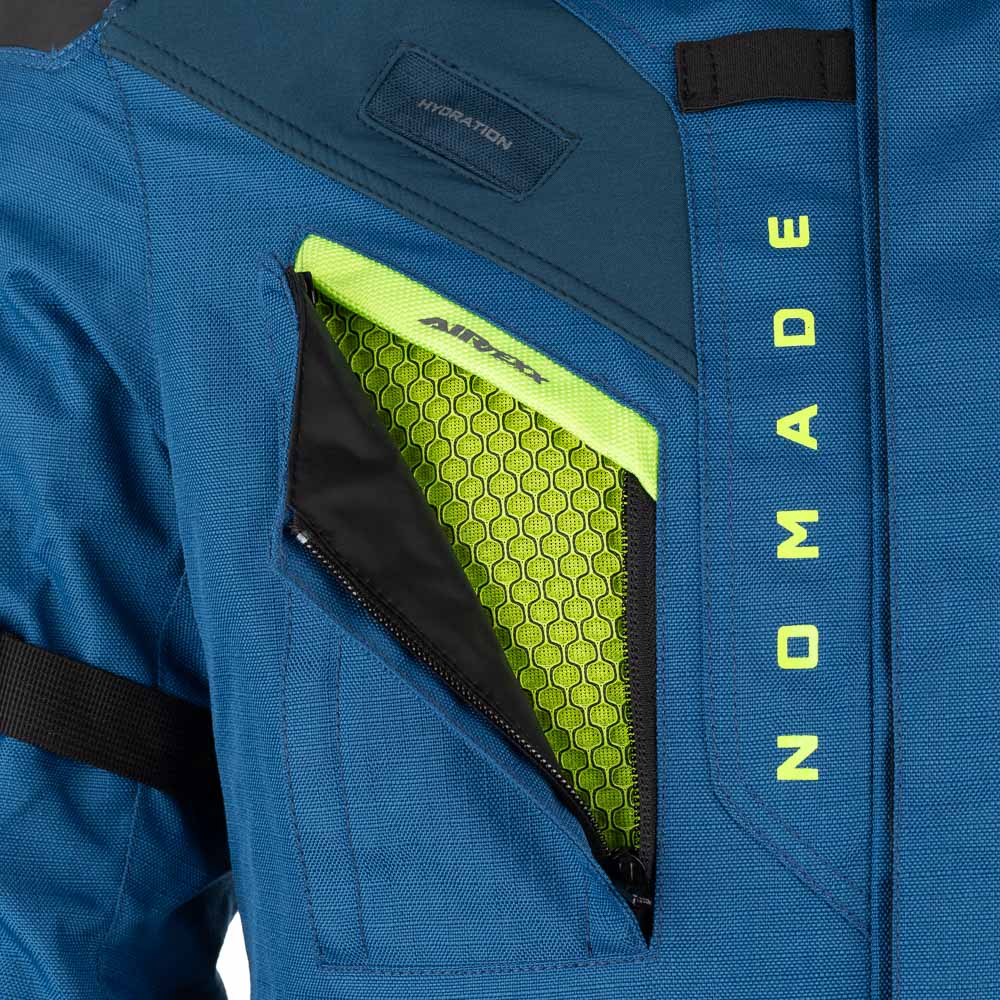 JAQUETA TEXX NOMADE LD FEM AZUL VERD XL