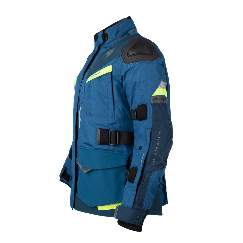 JAQUETA TEXX NOMADE LD FEM AZUL VERD XXXXL 4XL