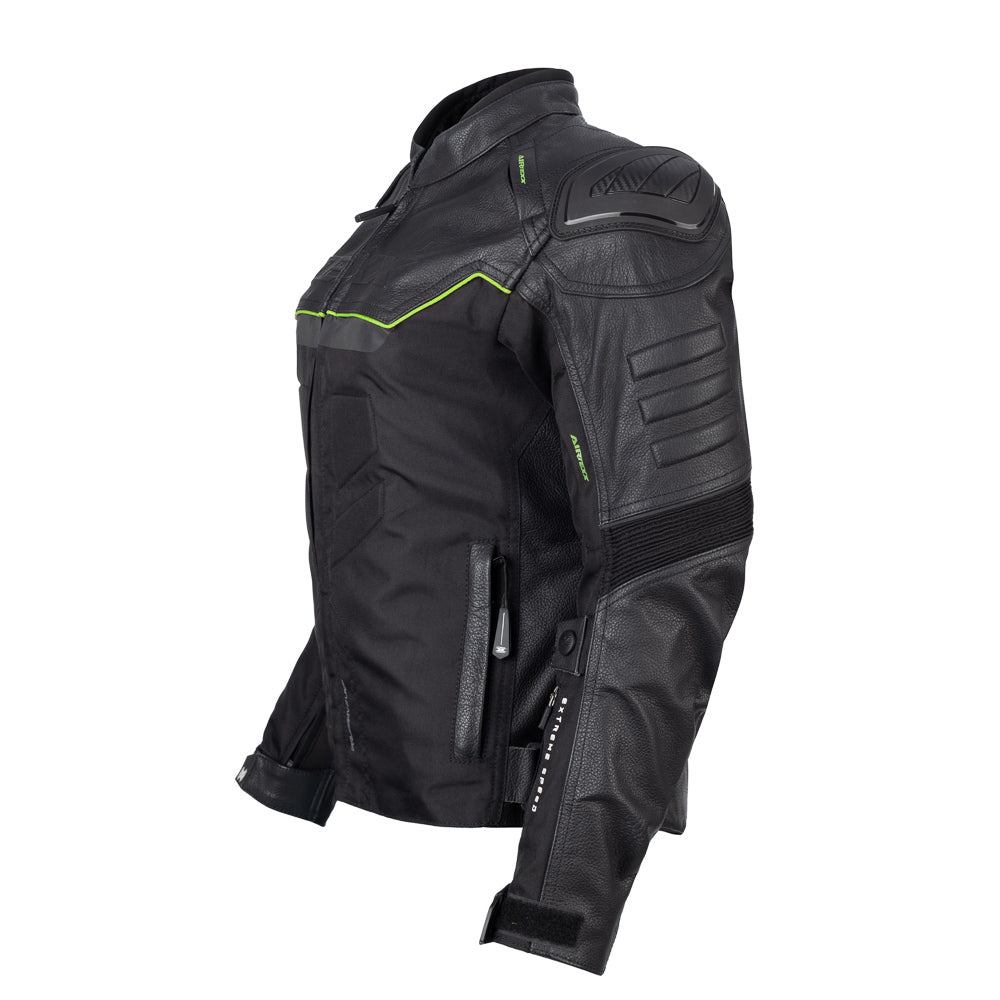 JAQUETA TEXX FALCON V2 FEM LD PRET VERD    S