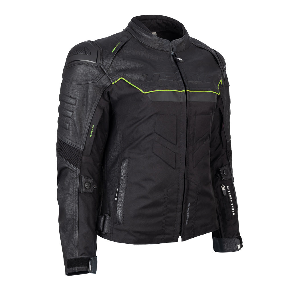 JAQUETA TEXX FALCON V2 FEM LD PRET VERD   M