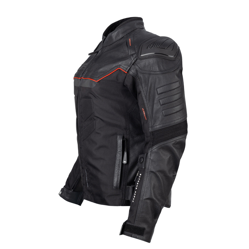 JAQUETA TEXX FALCON V2 FEM LD PRET VERM XXXXXL 5XL