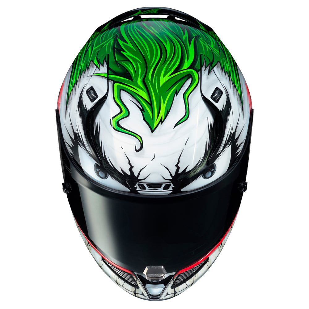 CAPACETE HJC RPHA 11 DC JOKER VERDE E ROXO 55