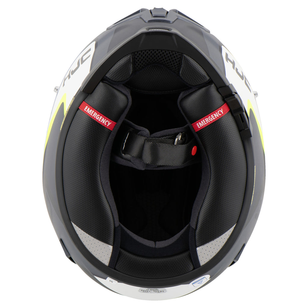 CAPACETE HJC RPHA 70 KROON PRETO BRANCO E VERDE 58