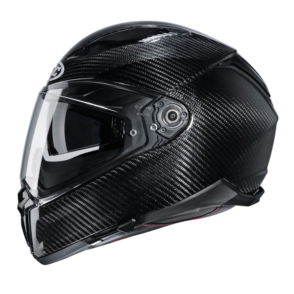 CAPACETE HJC F70 SOLIDO CARBON PRETO 56
