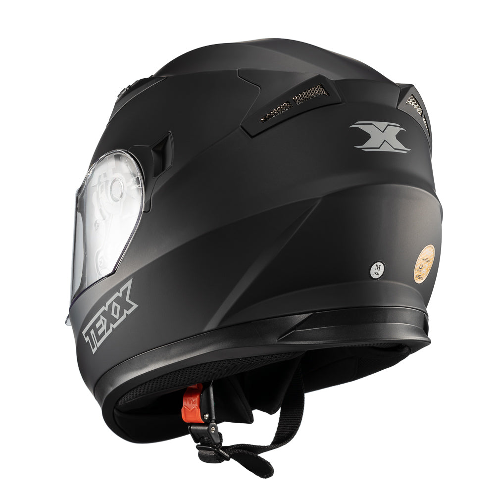 CAPACETE TEXX STRIKE SOLIDO PRET FOSC 58