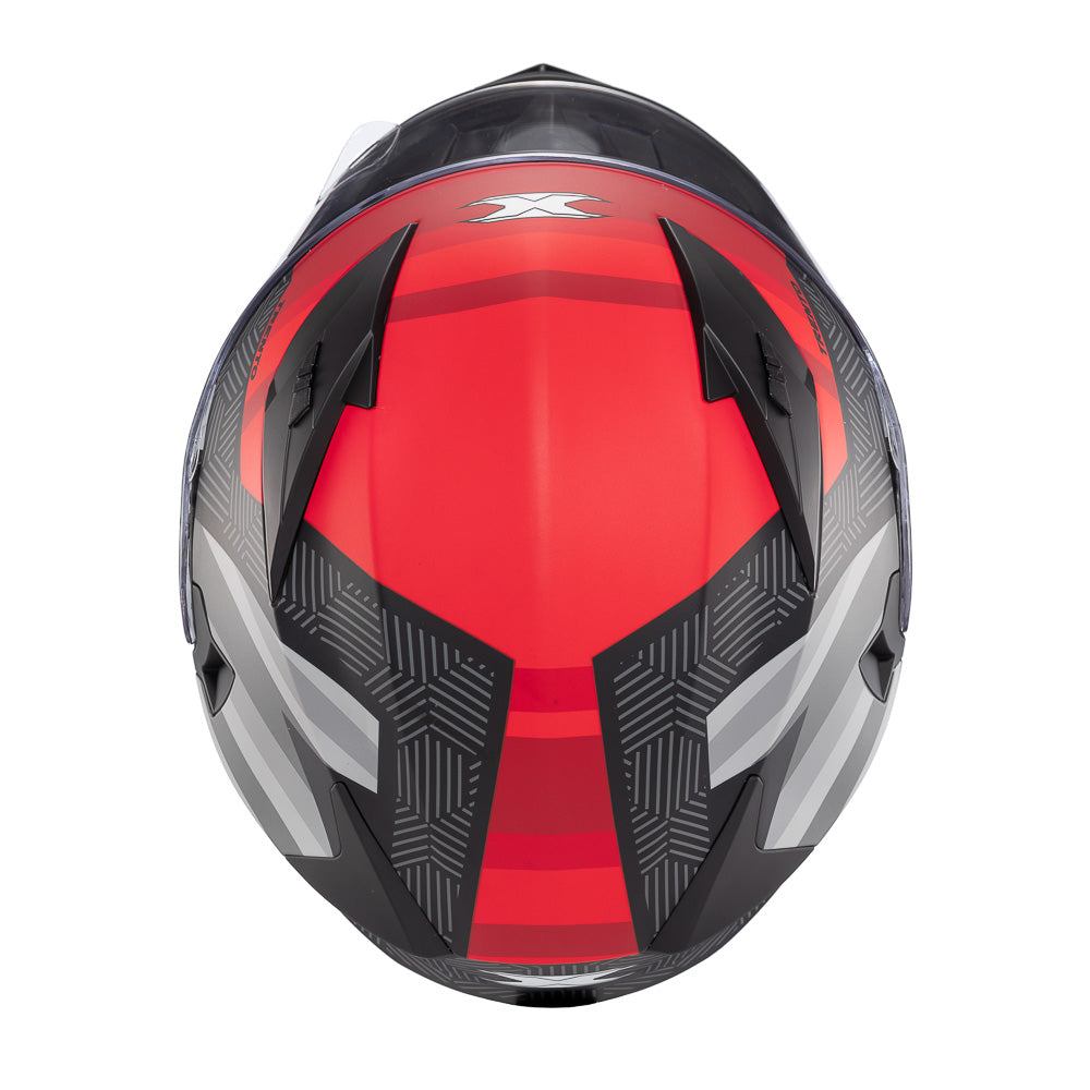 CAPACETE TEXX STRIKE TRENTO VERM FOSC 58