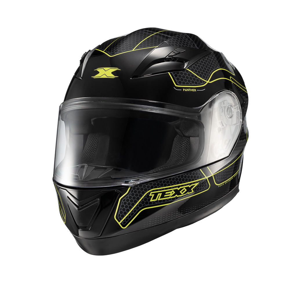 CAPACETE TEXX STRIKE PANTHER VERD BRIL 56