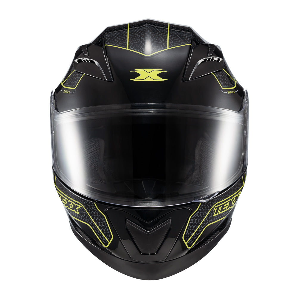 CAPACETE TEXX STRIKE PANTHER VERD BRIL 58