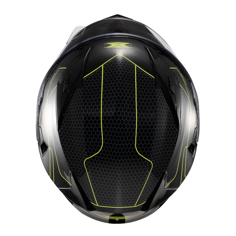 CAPACETE TEXX STRIKE PANTHER VERD BRIL 58