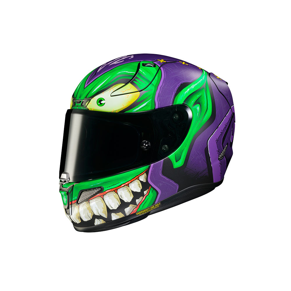 CAPACETE HJC RPHA 11 GREEN GOBLIN (DUENDE VERDE) 56