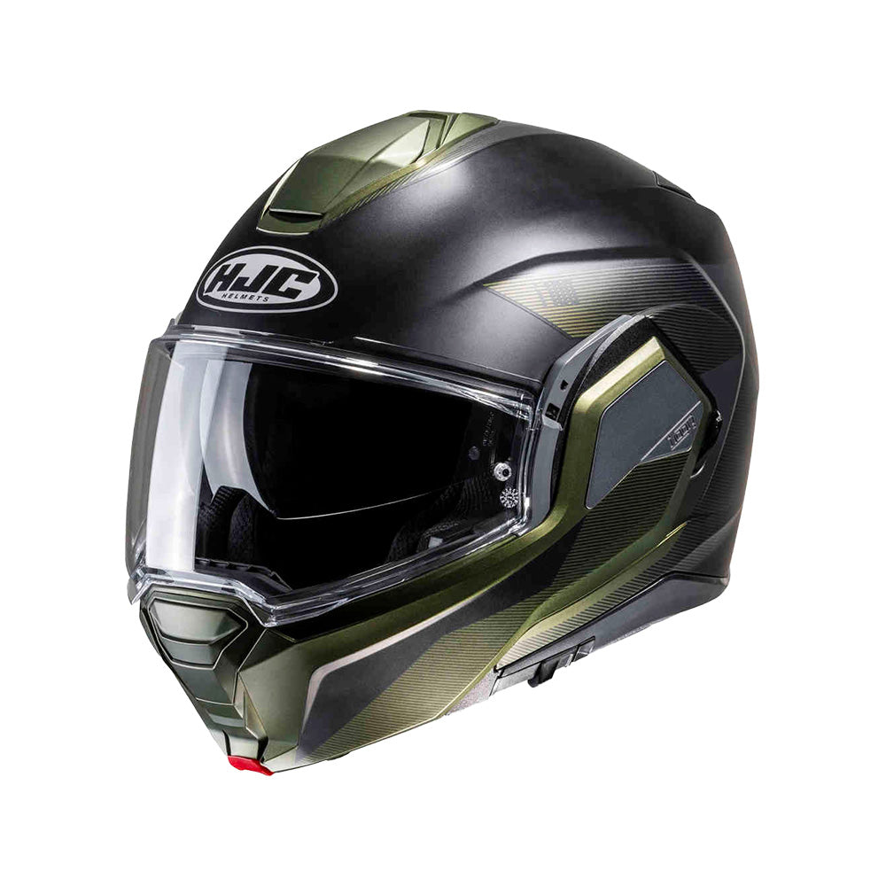 CAPACETE HJC I100 180 BESTON VERDE PRETO 56
