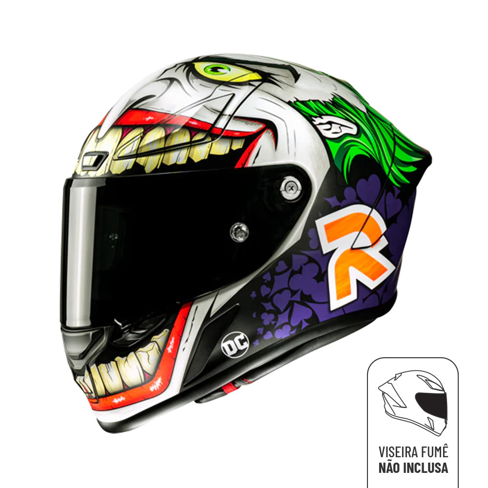 CAPACETE HJC RPHA 1 JOKER DC COMICS 58