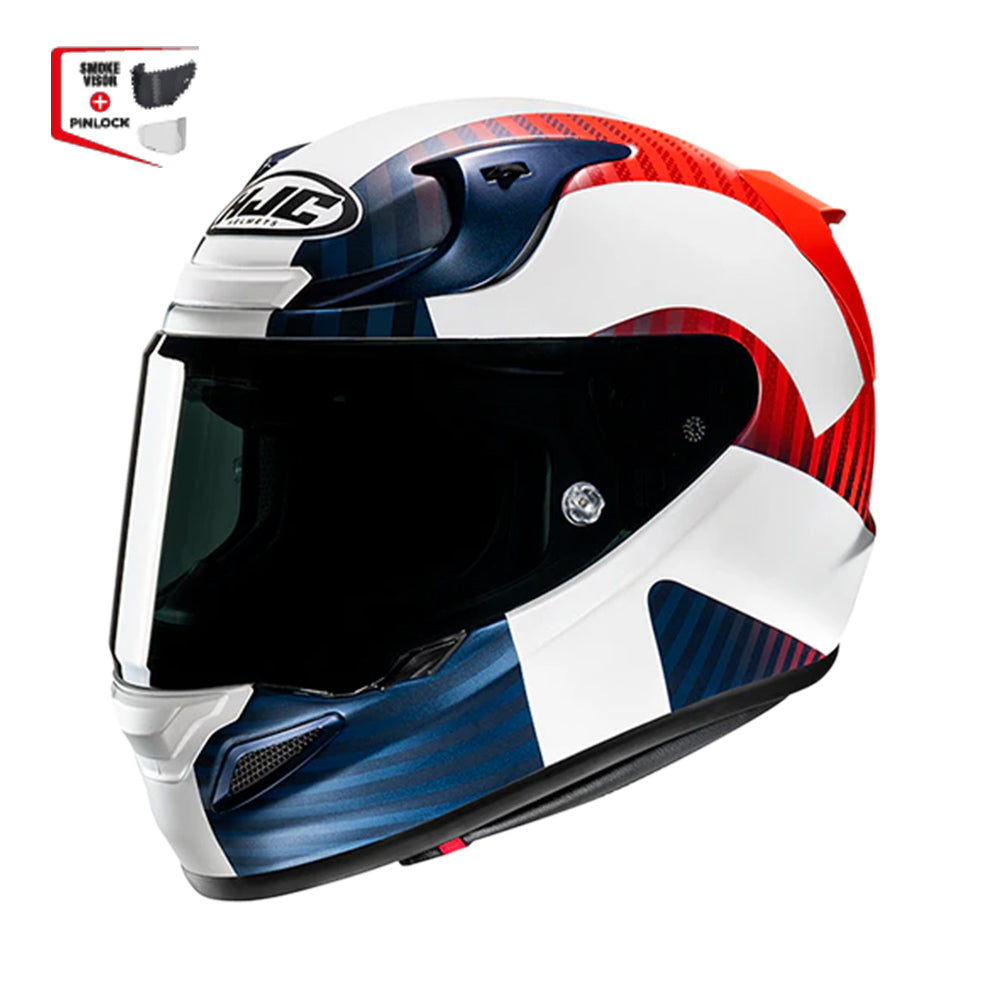 CAPACETE HJC RPHA 12 OTTIN AZU VERM BRANC 59