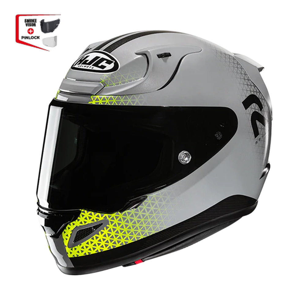 CAPACETE HJC RPHA 12 ENOTH CINZ VERD 56