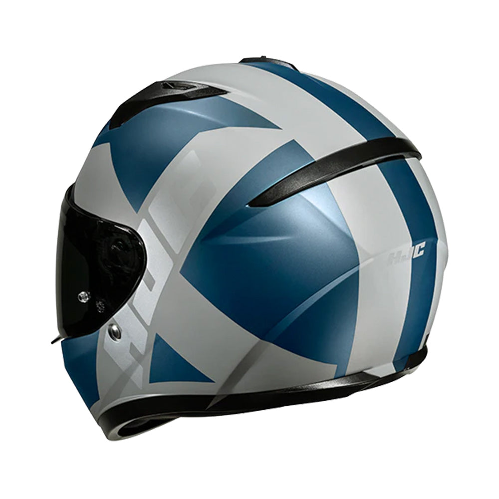 CAPACETE HJC C10 TEZ AZU CINZ 59