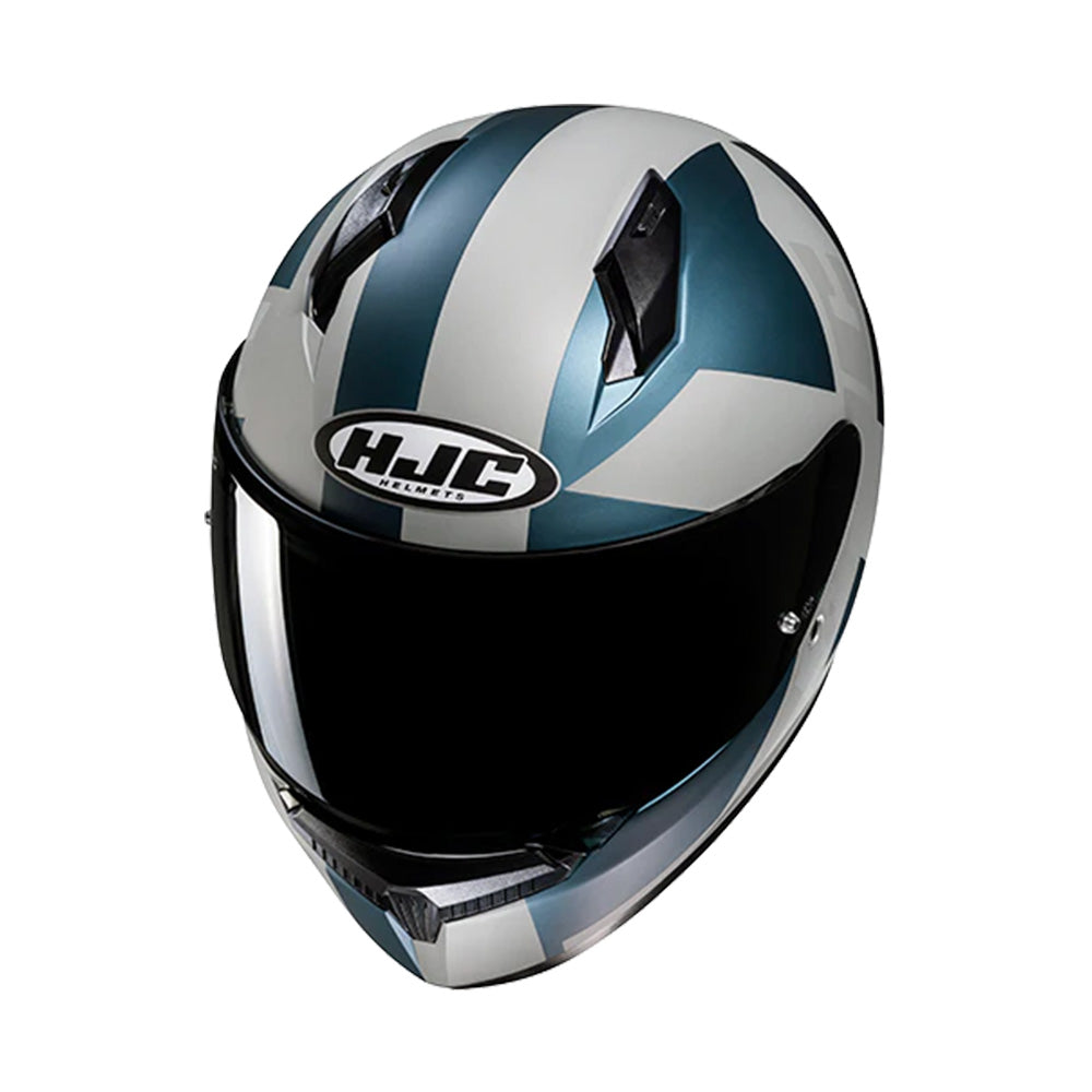 CAPACETE HJC C10 TEZ AZU CINZ 61