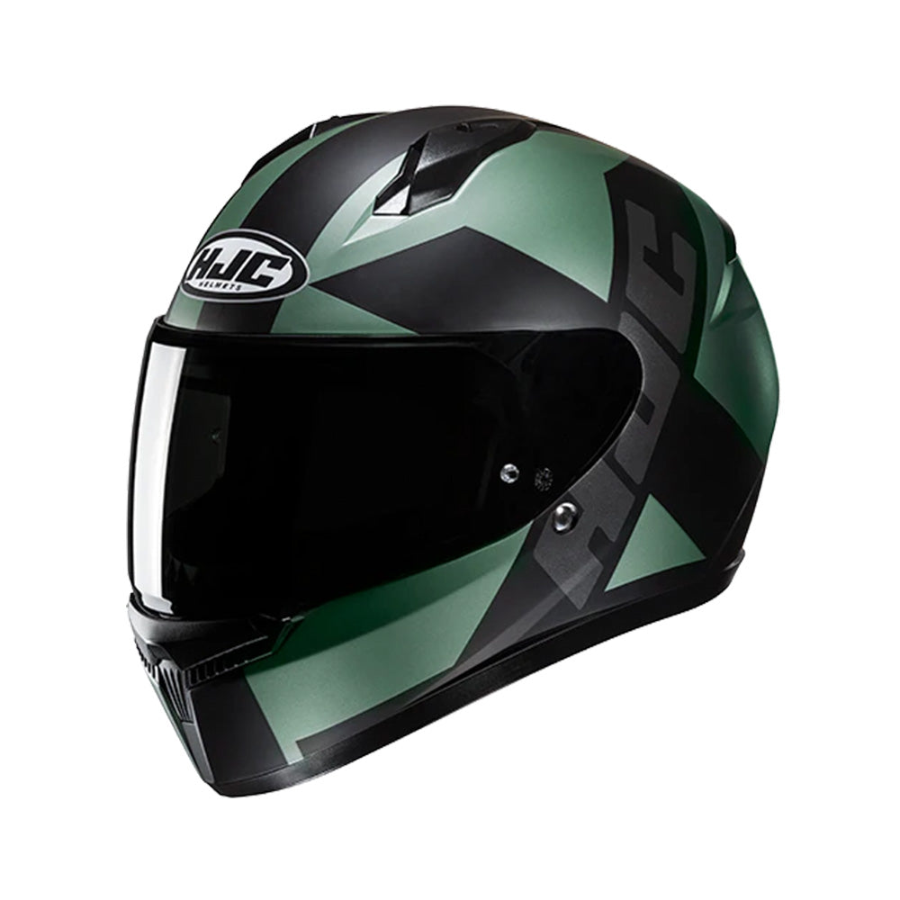 CAPACETE HJC C10 TEZ VERD PRET  56