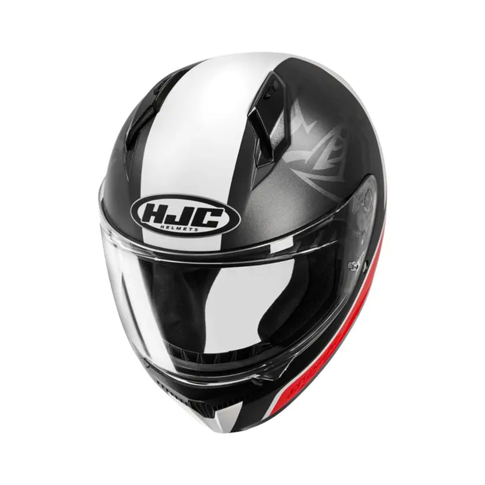 CAPACETE HJC C10 FABIO QUARTARARO VERM PRET BRANC 58