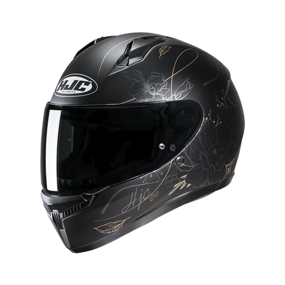 CAPACETE HJC C10 EPIK PRET CINZ  55