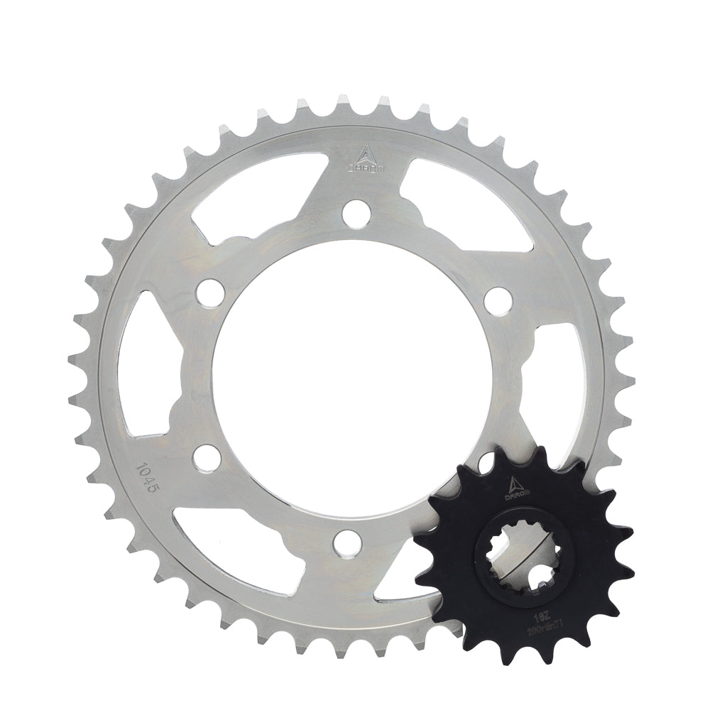 KIT COROA E PINHAO DAROM PREMIUM  MT-07 14/24