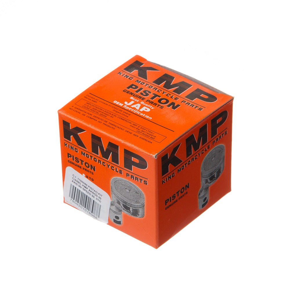 PISTAO KIT C/ANEL KMP AKROS 90 /AXIS 90/ SPEED 90 0.75