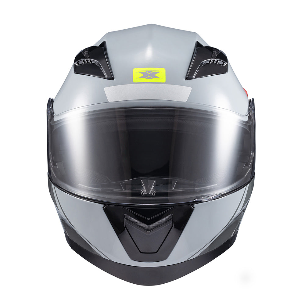 CAPACETE TEXX ESC GLADIATOR V3 MAKAN CINZ VERD BRIL 58