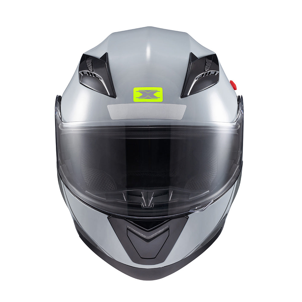 CAPACETE TEXX ESC GLADIATOR V3 MAKAN CINZ VERD BRIL 58