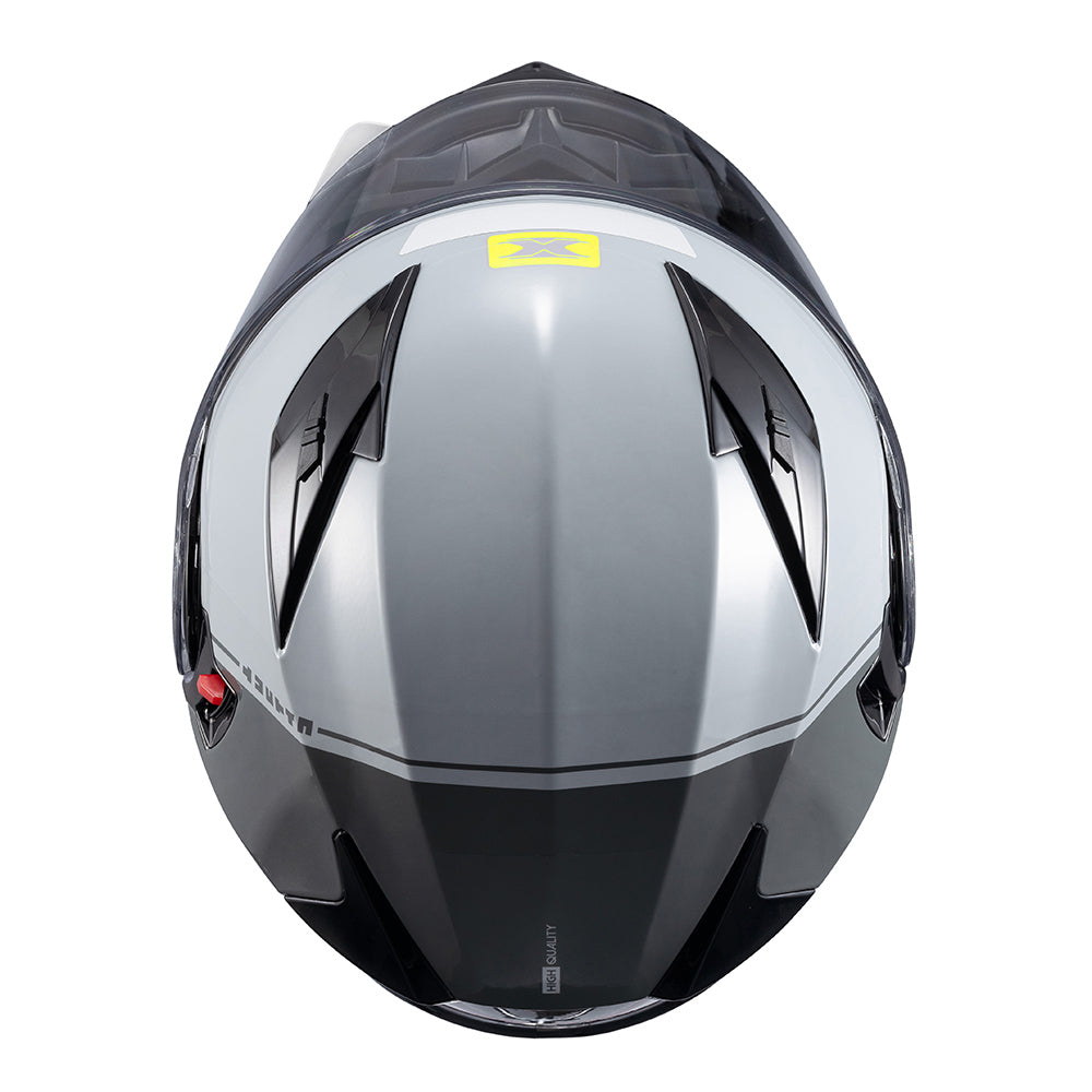 CAPACETE TEXX ESC GLADIATOR V3 MAKAN CINZ VERD BRIL 58