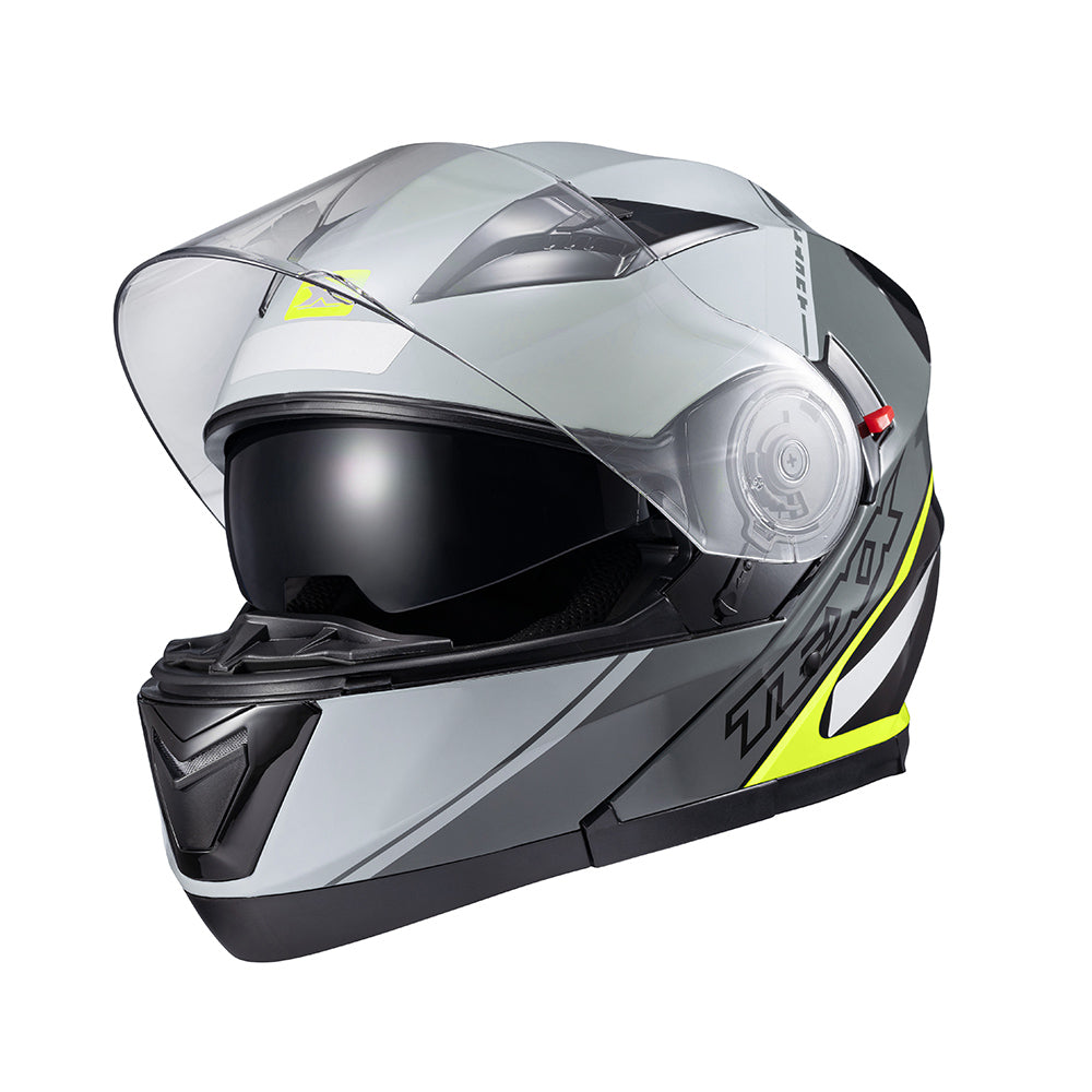 CAPACETE TEXX ESC GLADIATOR V3 MAKAN CINZ VERD BRIL 60