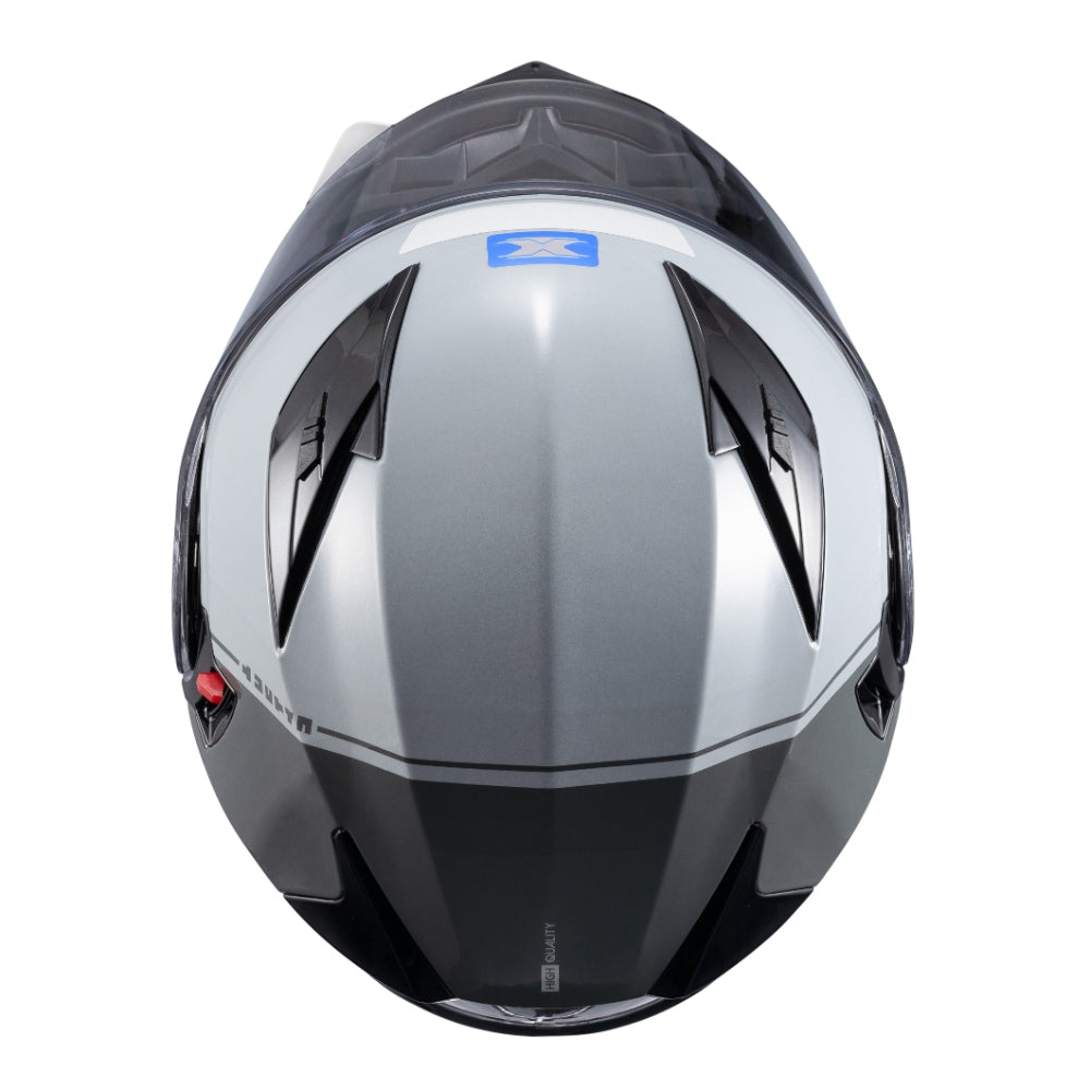 CAPACETE TEXX ESC GLADIATOR V3 MAKAN CINZ AZU BRIL 56