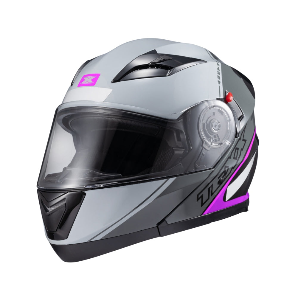 CAPACETE TEXX ESC GLADIATOR V3 MAKAN CINZ ROS BRIL 62