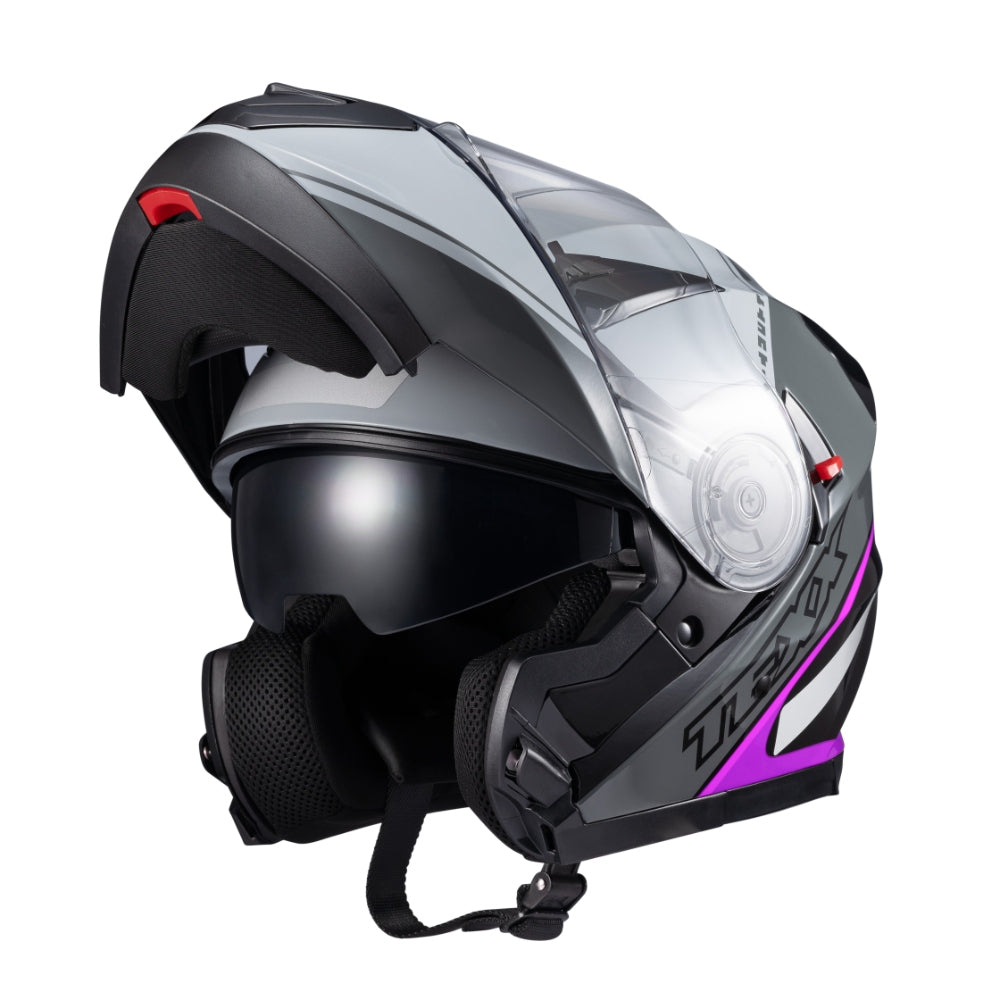 CAPACETE TEXX ESCAMOT GLADIATOR V3 MAKAN CINZ ROS 56