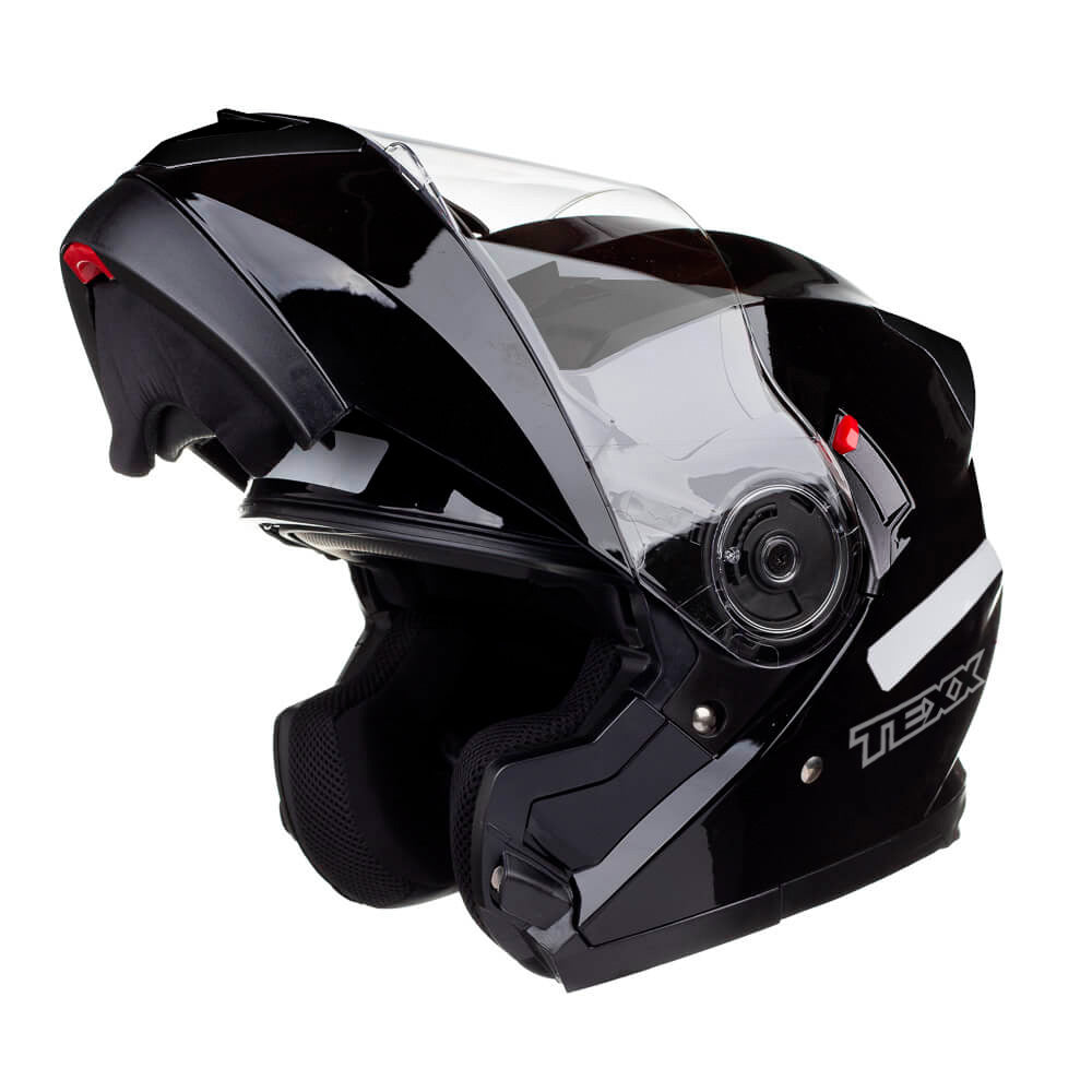 CAPACETE TEXX ESCAMOT GLADIATOR V3 PRET BRILHO 56