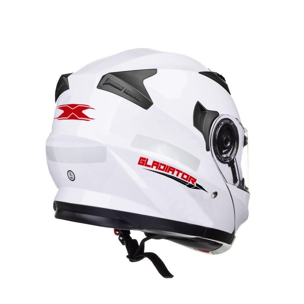 CAPACETE TEXX ESCAMOT GLADIATOR BRANC 58