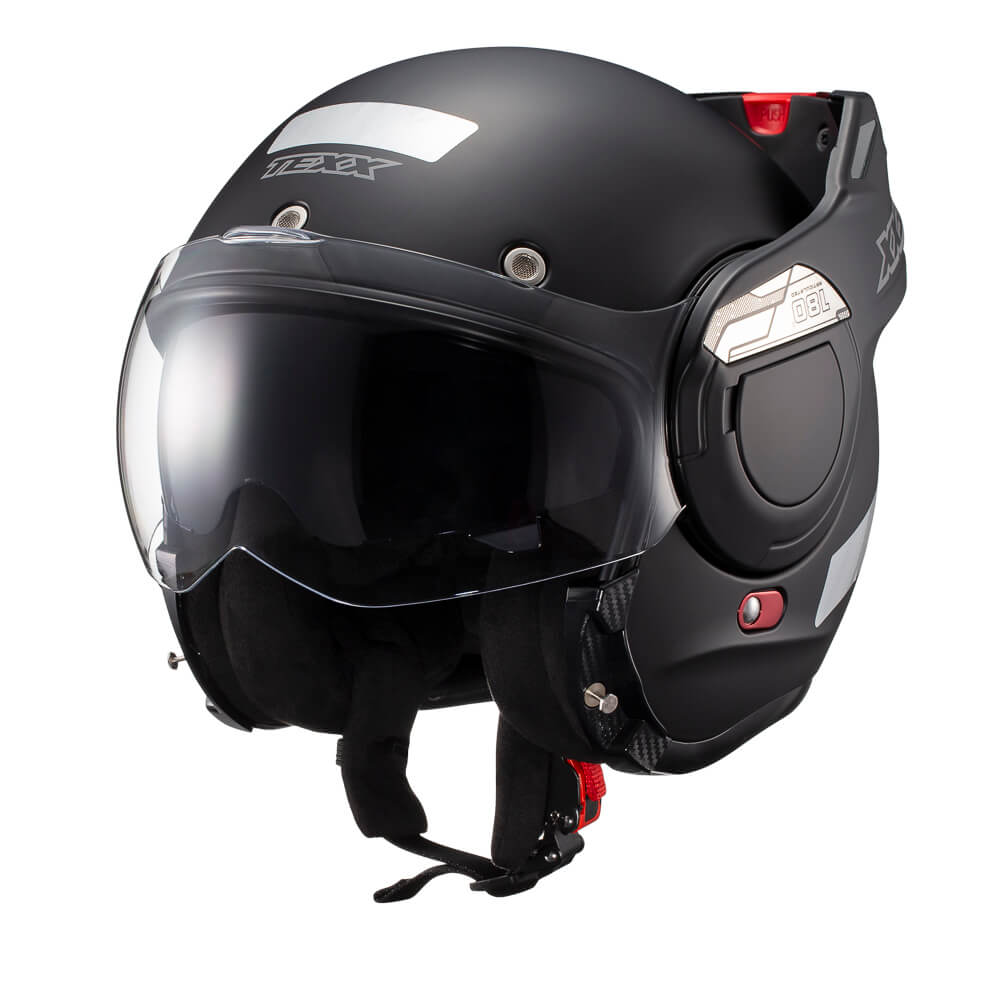 CAPACETE TEXX STRATOS 180 PRETO FOSCO 61