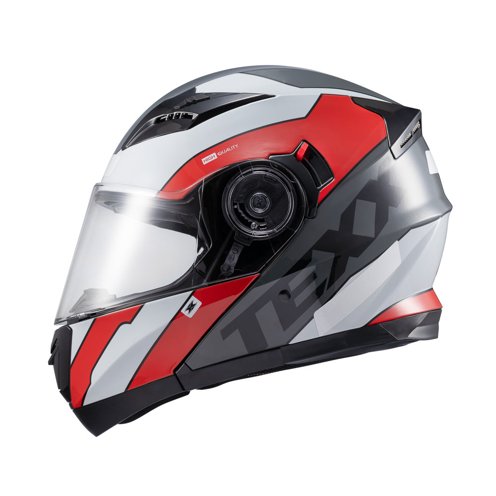 CAPACETE TEXX ESC GLADIATOR V3 REISEN VERM BRANC BRIL 54