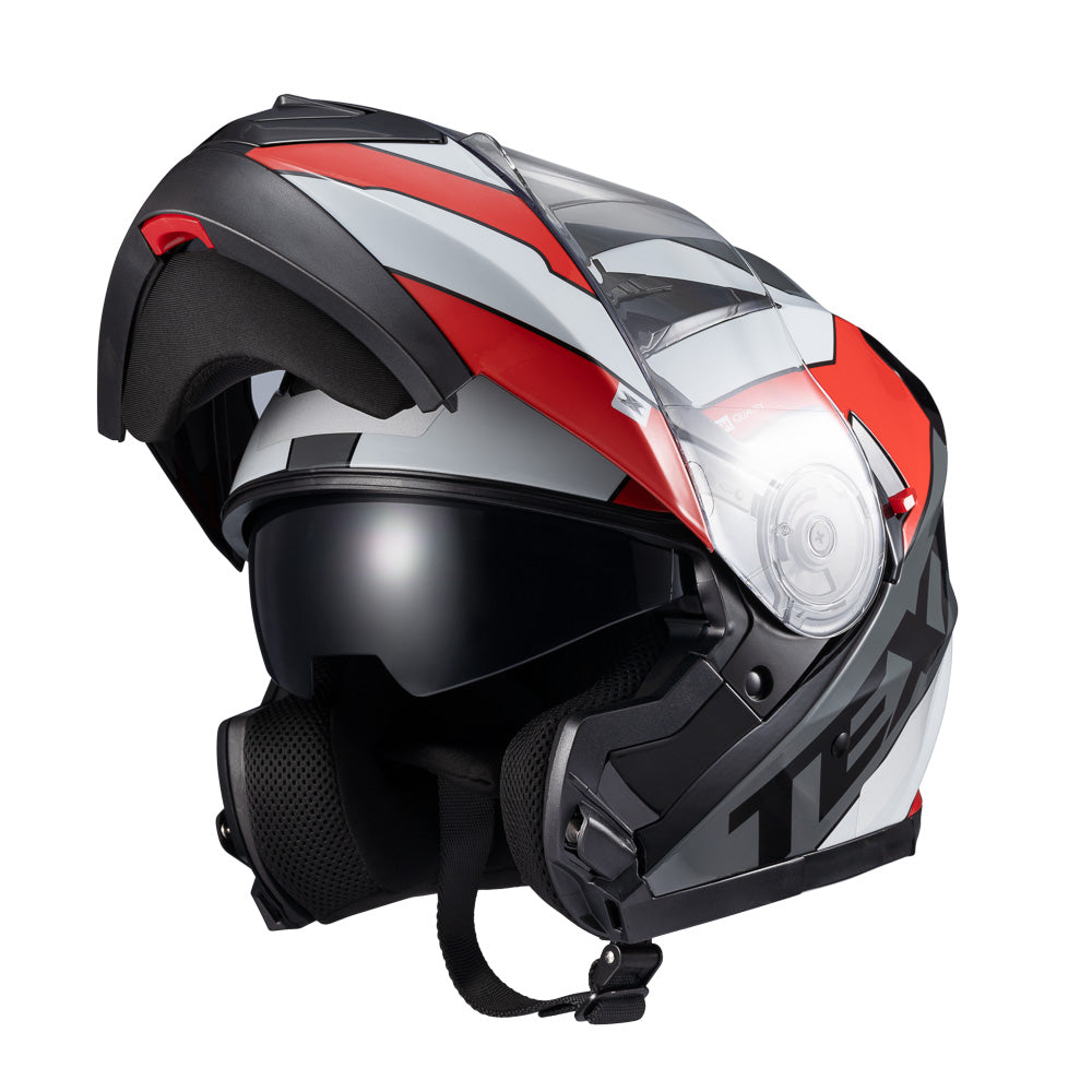 CAPACETE TEXX ESC GLADIATOR V3 REISEN VERM BRANC BRIL 58