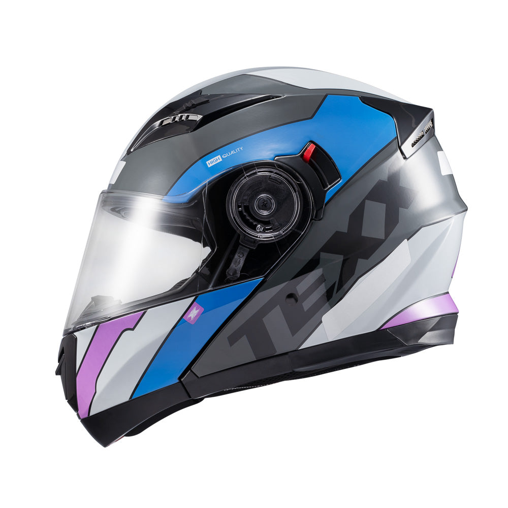 CAPACETE TEXX ESC GLADIATOR V3 REISEN AZU ROS BRANC BRIL 54