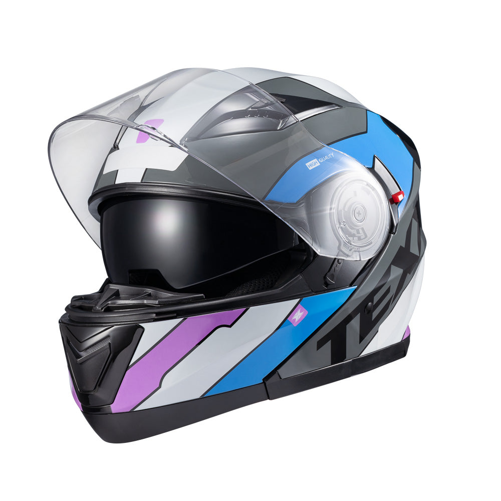 CAPACETE TEXX ESC GLADIATOR V3 REISEN AZU ROS BRANC BRIL 56