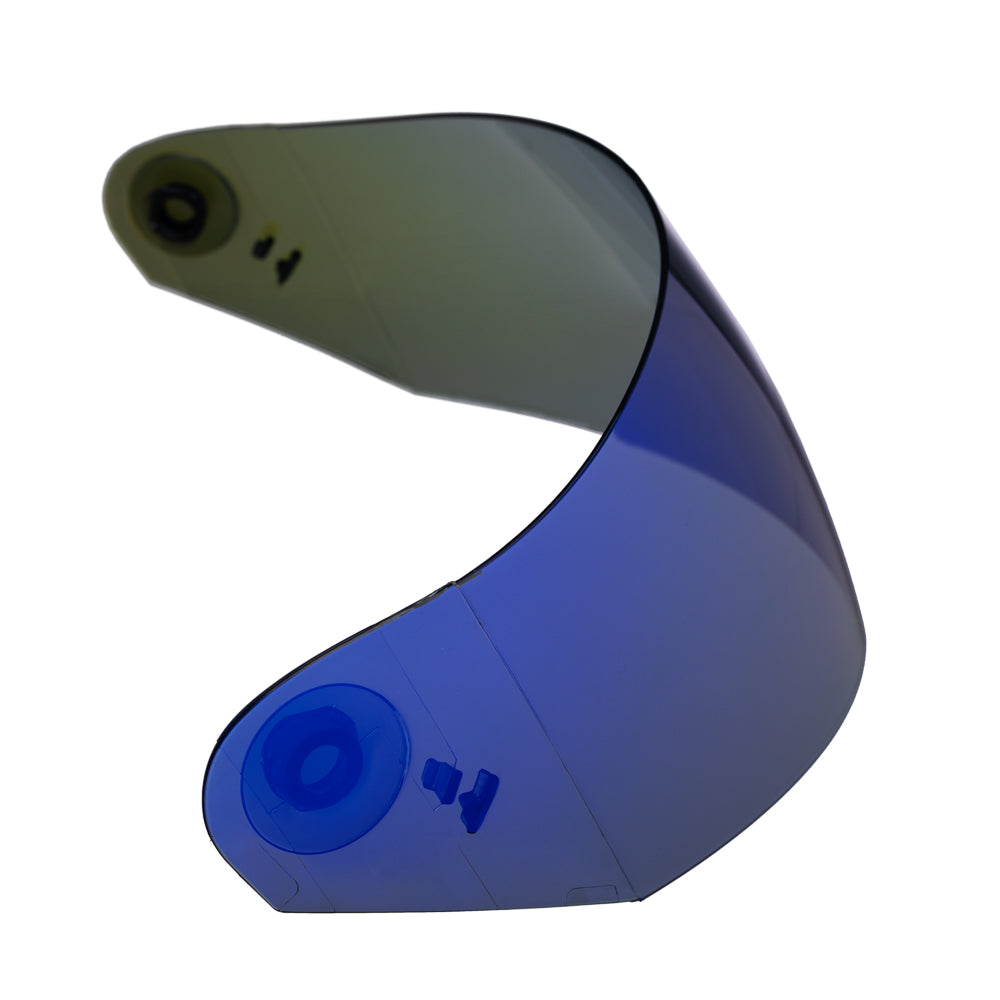 MASCARA DE PROTEÇÃO VISEIRA AZUL IRIDIUM TEXX MODELO WING