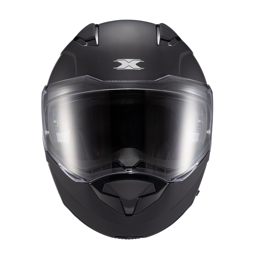 CAPACETE TEXX ESCAM KRATOS SOLID PRET FOSC 56