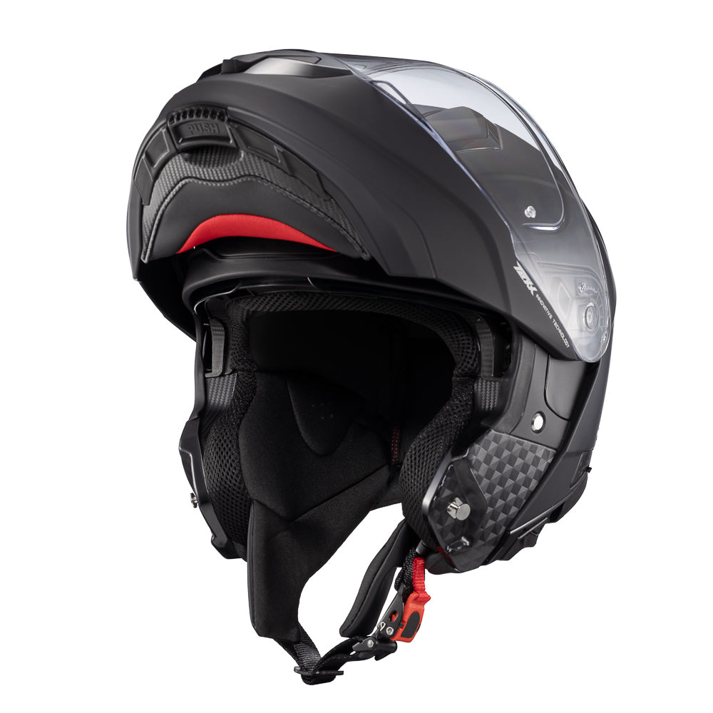 CAPACETE TEXX ESCAM KRATOS SOLID PRET FOSC 60