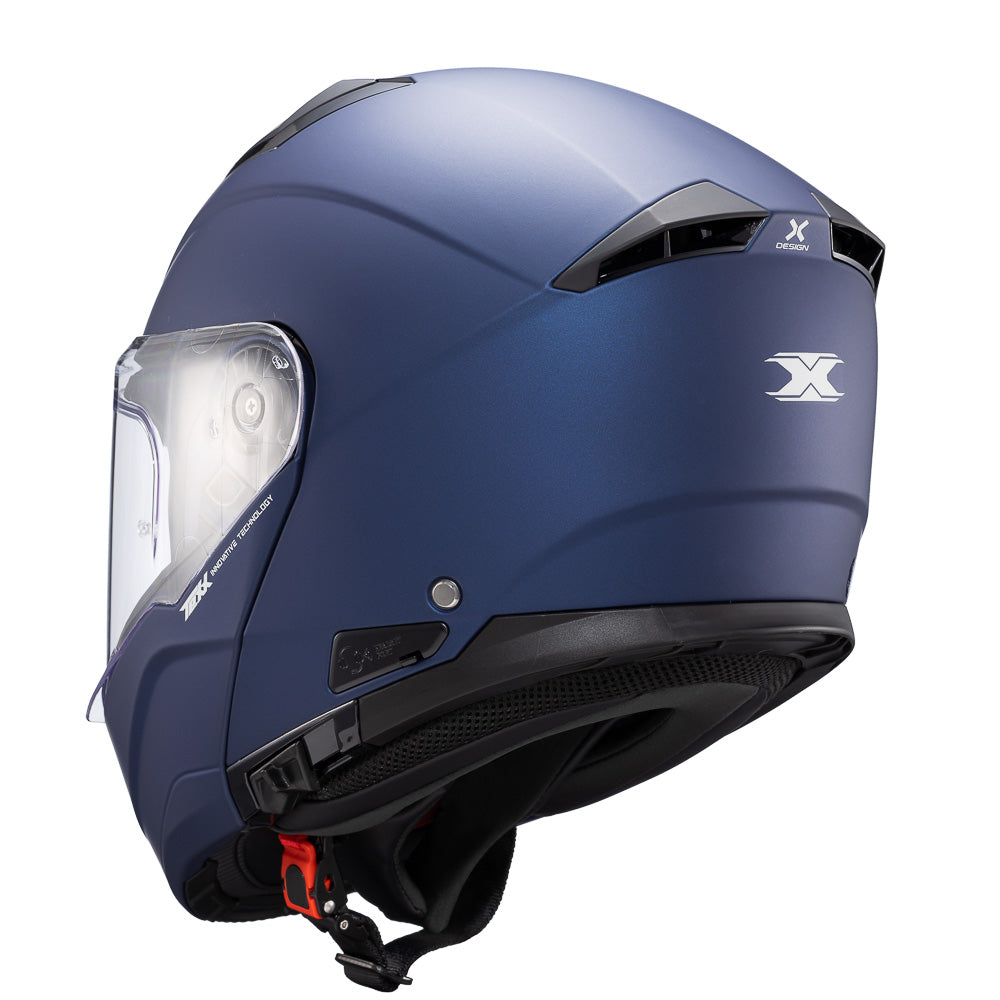 CAPACETE TEXX ESCAM KRATOS SOLID AZU FOSC 58