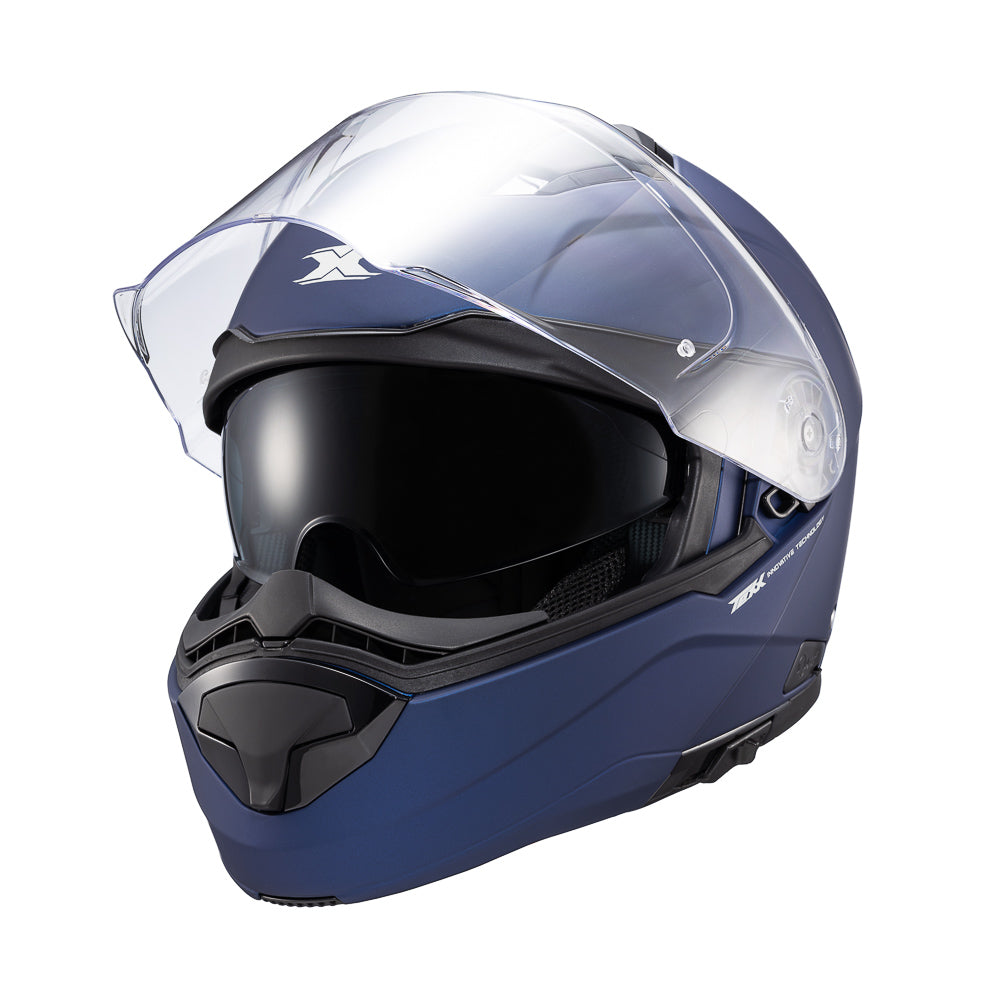 CAPACETE TEXX ESCAM KRATOS SOLID AZU FOSC 61